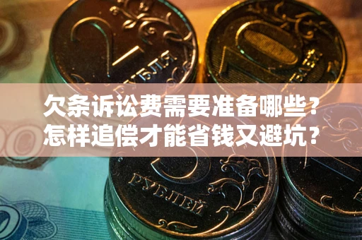 北京欠条诉讼费需要准备哪些？怎样追偿才能省钱又避坑？
